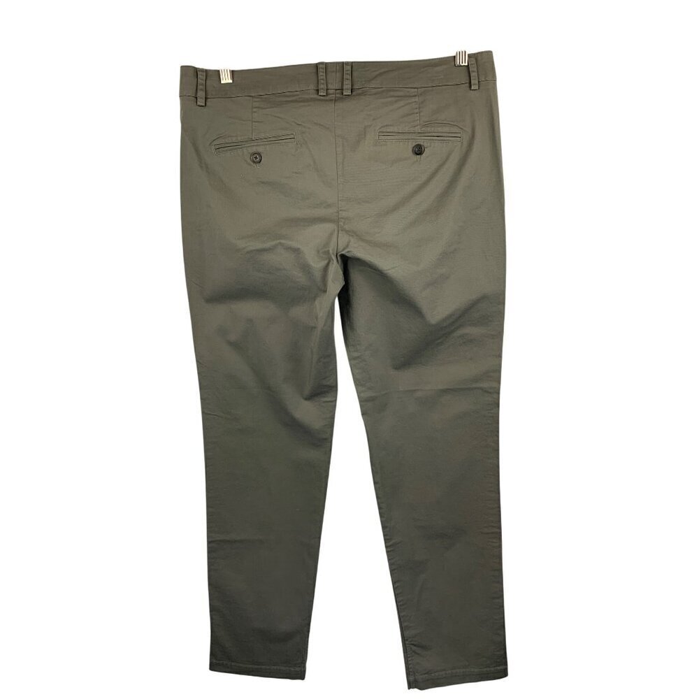 Vince Women’s Slim Fit Gray Pants Size 12 Cotton Blend - Picture 2 of 3